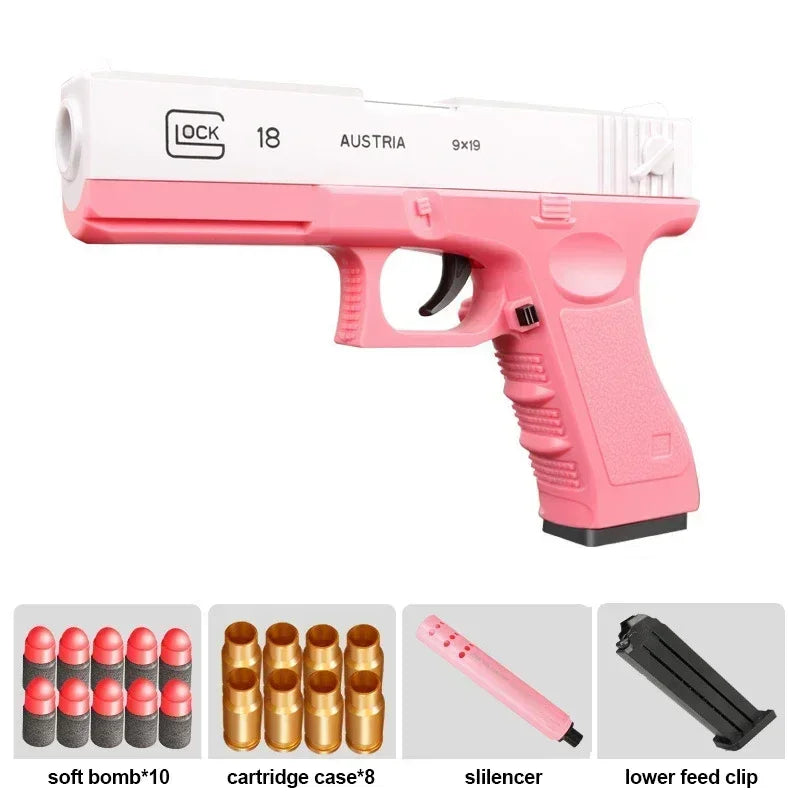 Toy Pistol Soft Bullet T