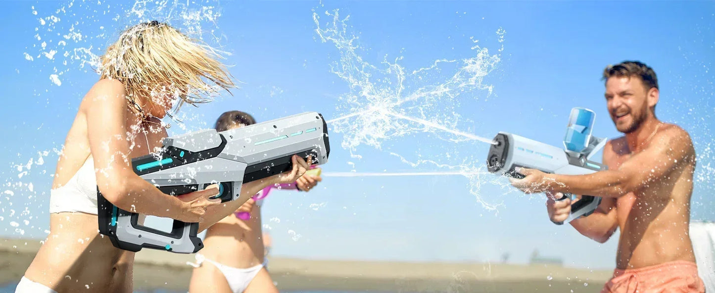 Pulse electric continuous water gun