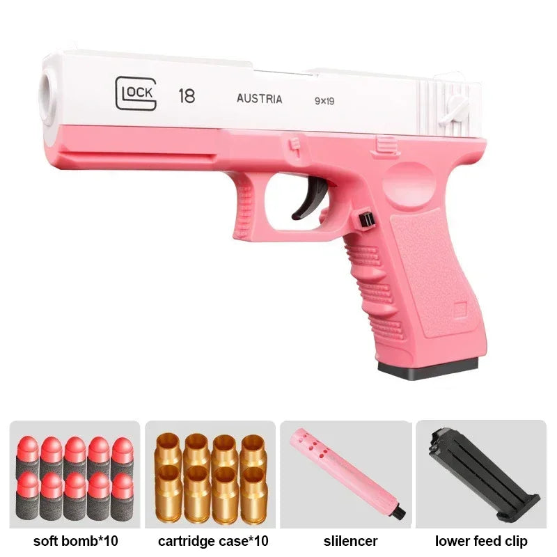 Toy Pistol Soft Bullet T