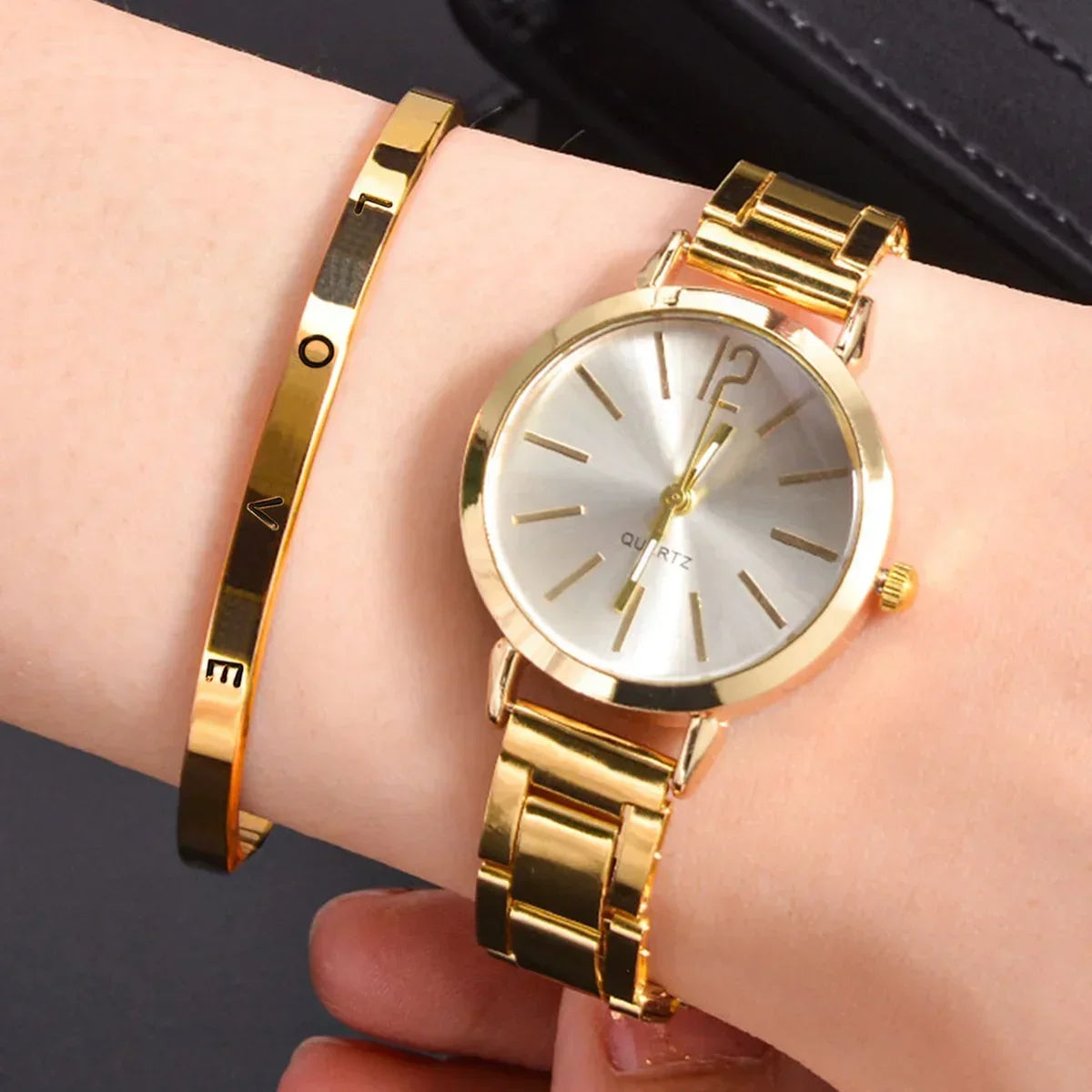 Quartz Watch Luxury Women