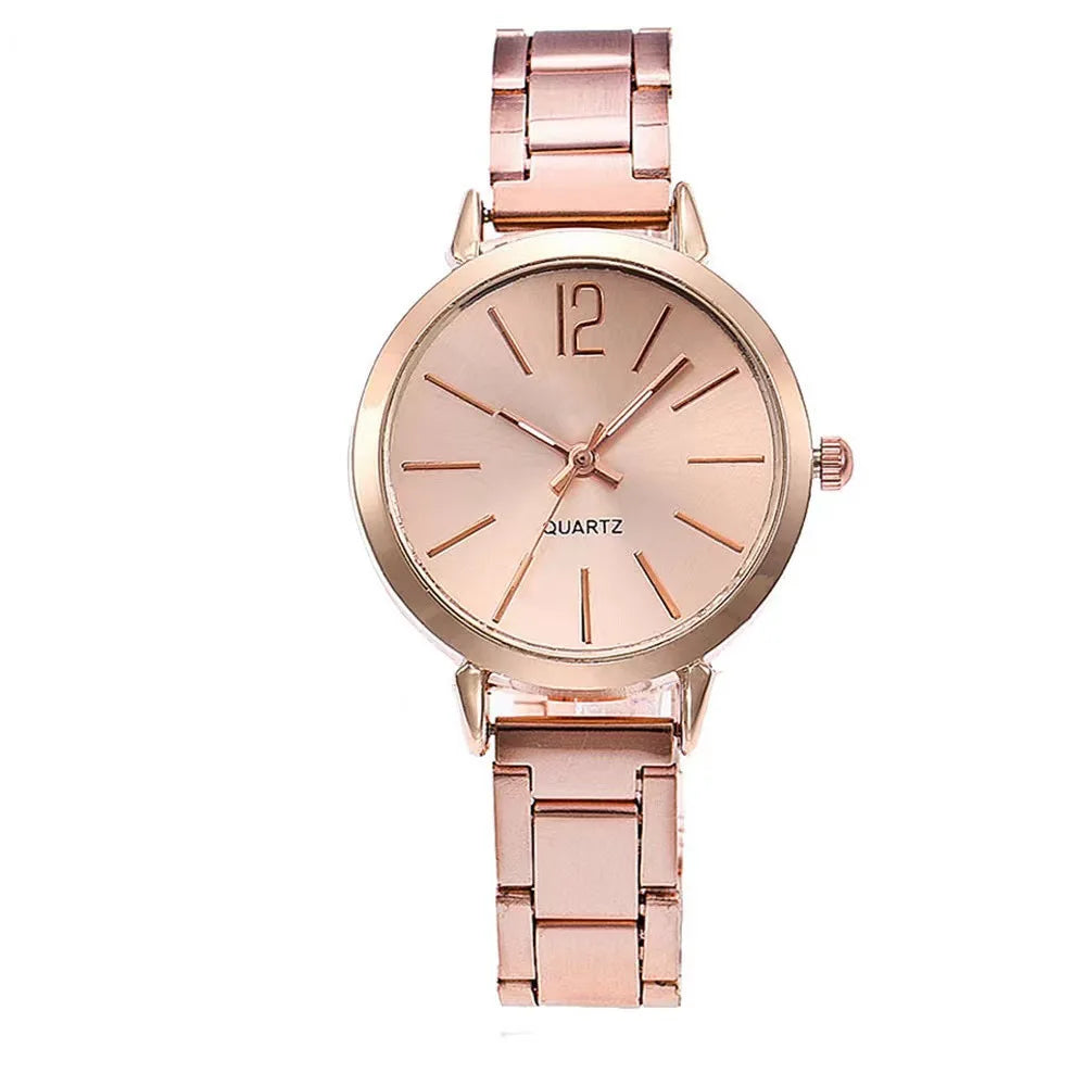 Women Elegant Watch Stainless Steel