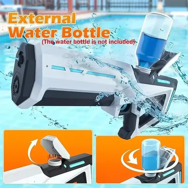 Pulse electric continuous water gun