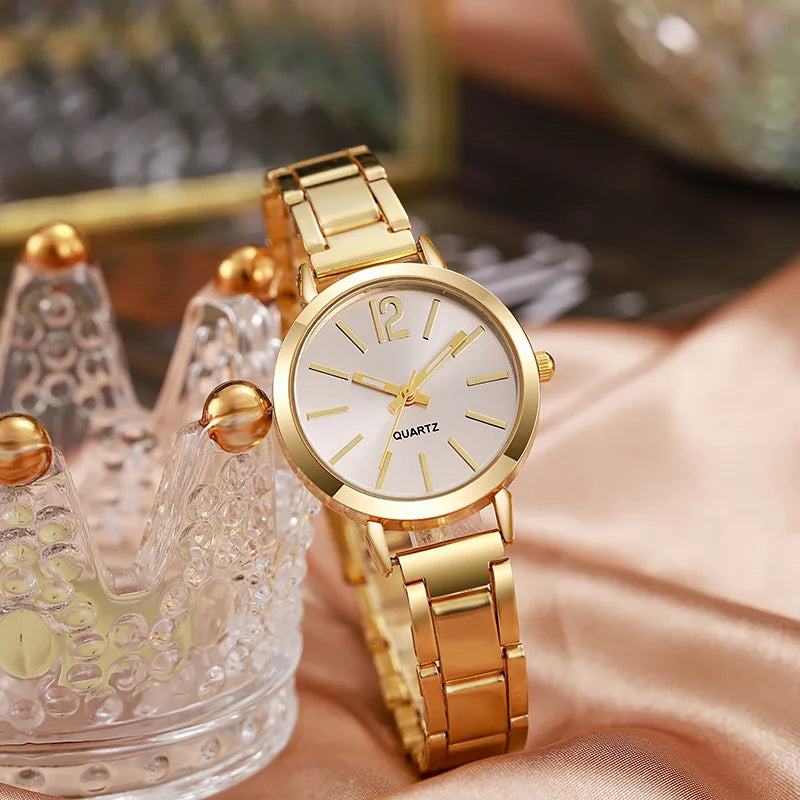 Women Elegant Watch Stainless Steel