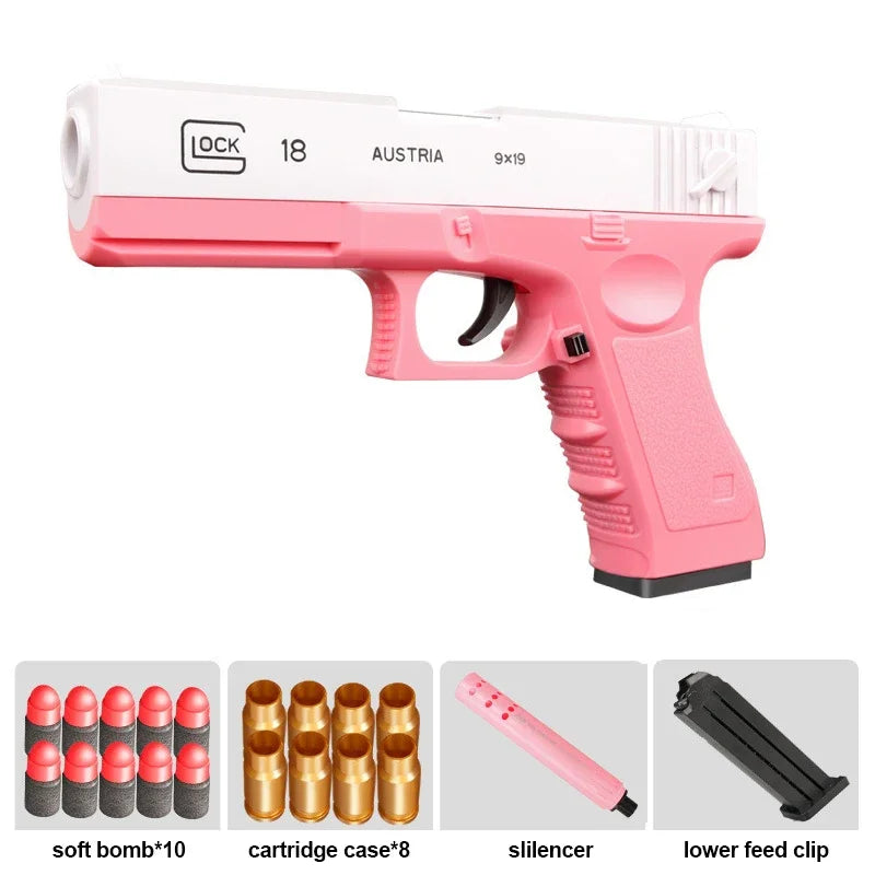 Toy Pistol Soft Bullet T