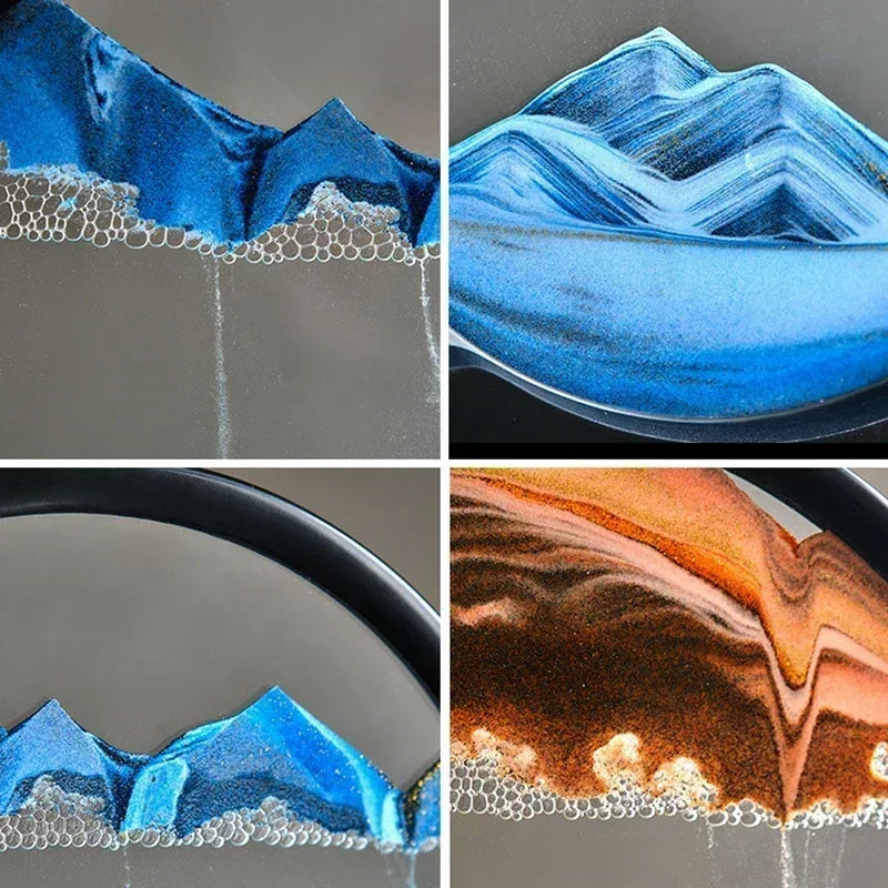 3D Moving Sand Art